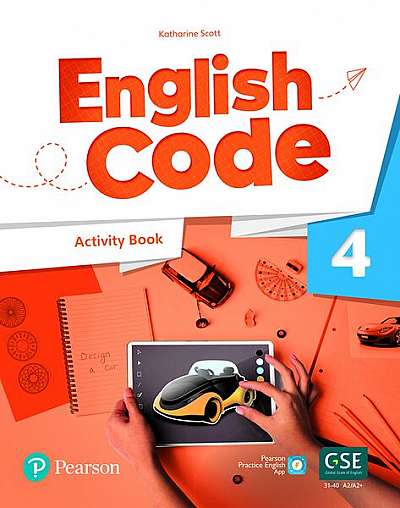 English Code British 4 Activity Book & QR Code - Paperback brosat - Katharine Scott - Pearson