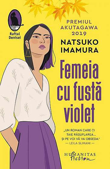 Femeia cu fustă violet - Paperback brosat - Natsuko Imamura - Humanitas Fiction