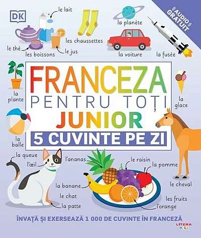 Franceza pentru toți: Junior - Paperback brosat - Delia Zahareanu - Litera mică