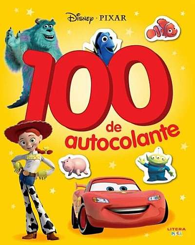 Disney Pixar. 100 de autocolante - Paperback - Disney - Litera mică