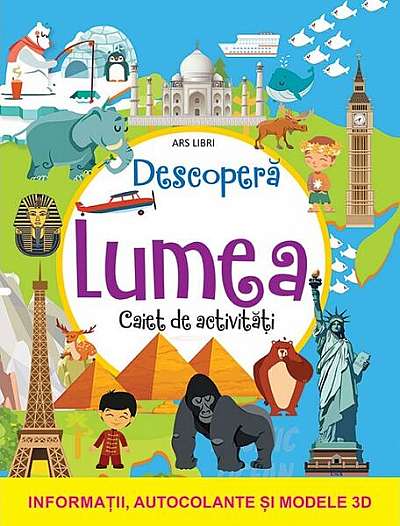 Coperta cărții Descoperă lumea - Paperback - Ars Libri