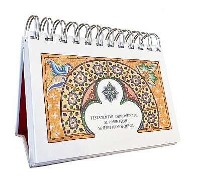 Calendar - Testamentul Duhovnicesc al Parintelui Simeon Kraiopoulos - Hardcover - *** - Bizantină