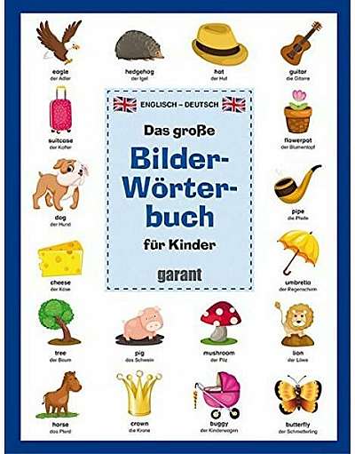 Das große Bildwörterbuch für Kinder - Englisch/Deutsch - Hardcover - *** - Garant
