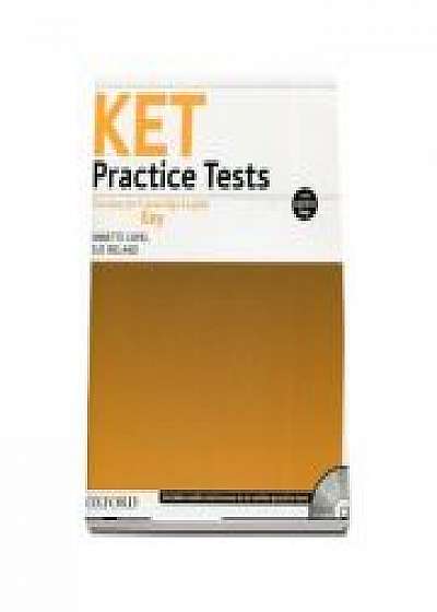KET Practice Tests. Five tests for Cambridge English Key - With Key and Audio CD Pack - Annette Capel