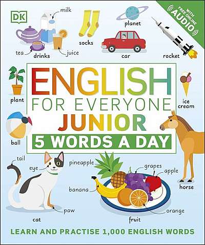 English for Everyone Junior. 5 Words a Day - Paperback - *** - DK Children