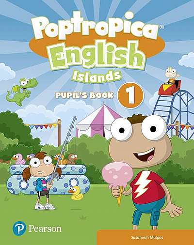 Poptropica English Islands 1, Pupil's Book + Online Activities (Pre-A1) - Paperback brosat - Susannah Malpas - Pearson