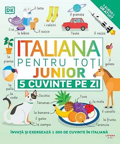 Italiana pentru toți: Junior - Paperback brosat - Delia Zahareanu - Litera mică
