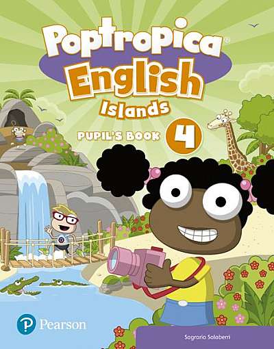 Poptropica English Islands 4, Pupil's Book + Online Activities (A2) - Paperback brosat - Sagrario Salaberri - Pearson