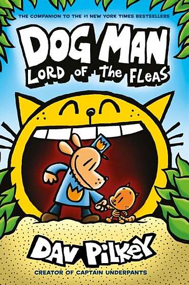 Dog Man 5: Lord of the Fleas - Paperback - Dav Pilkey - Scholastic