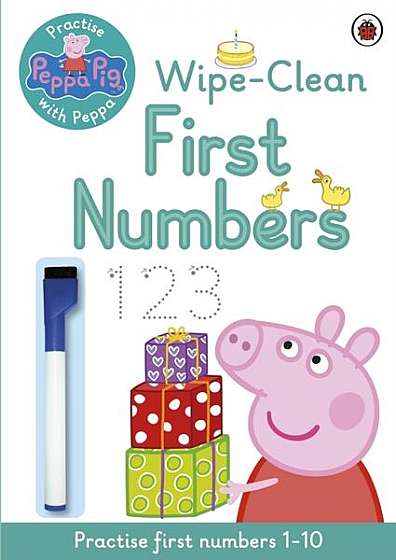 Peppa Pig: Practise with Peppa: Wipe-Clean First Numbers - Paperback - Mark Baker, Neville Astley - Penguin Random House Children's UK