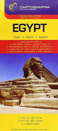 Coperta cărții Hartă rutieră Egipt - Paperback - *** - Cartographia Studium