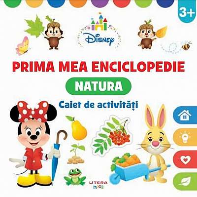 Coperta cărții Natura. Caiet de activități (3 ani+) - Paperback - Mihaela Tîrsu - Litera mică