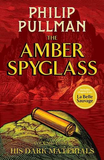 His Dark Materials 3: The Amber Spyglass - Hardcover - Philip Pullman - Scholastic