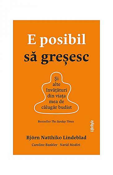 E posibil să greșesc - Paperback brosat - Björn Natthiko Lindeblad - Lifestyle