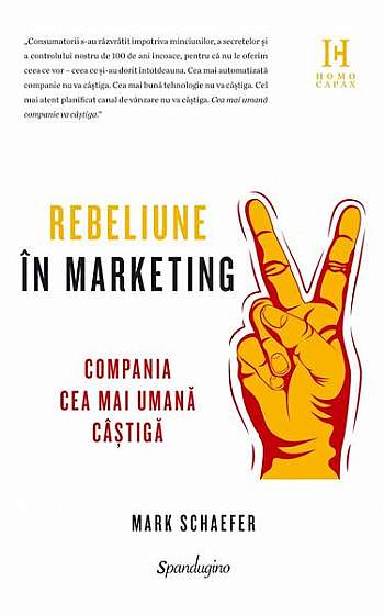 Rebeliune în marketing - Hardcover - Mark W. Schaefer - Spandugino