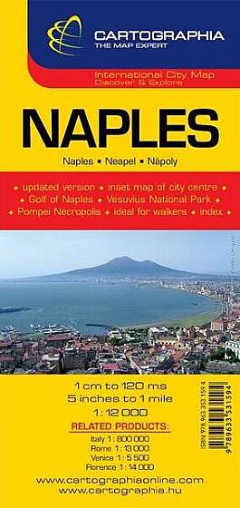 Hartă rutieră Napoli - Paperback - *** - Cartographia Studium