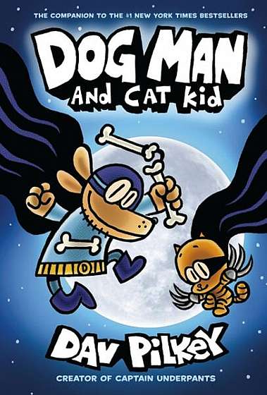 Dog Man 4: Dog Man and Cat Kid - Paperback - Dav Pilkey - Scholastic