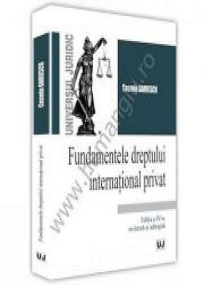 Fundamentele dreptului international privat - Cosmin Dariescu