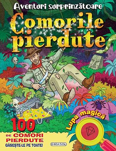 Coperta cărții   							Aventuri surprinzătoare: Comorile pierdute						