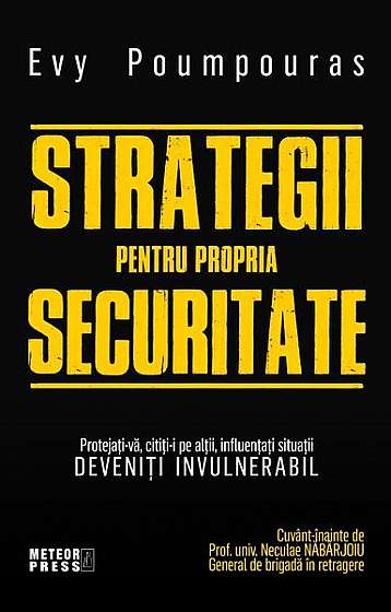 Coperta cărții   							Strategii pentru propria securitate						 de Evy Poumpouras