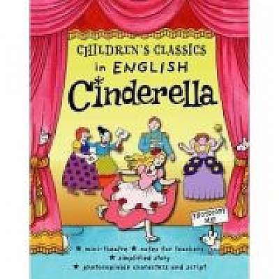 Coperta cărții Children's Classics in English. Cinderella