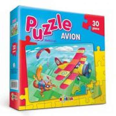 Coperta cărții Puzzle Avion 30 piese