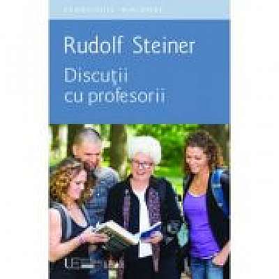 Coperta cărții Discutii cu profesorii