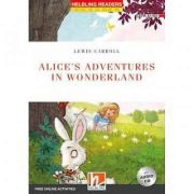 Coperta cărții Alice's Adventures in Wonderland de Lewis Carroll