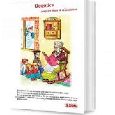 Degetica. Carte uriasa - Daniela Besliu
