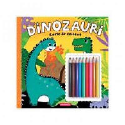 Dinozauri. Carte de colorat Dinozauri. Carte de colorat