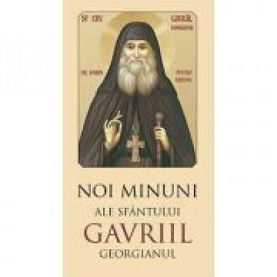 Coperta cărții Noi minuni ale Sfantului Gavriil Georgianul