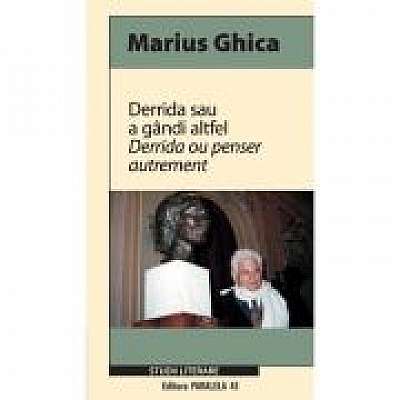Coperta cărții Derrida sau a gandi altfel