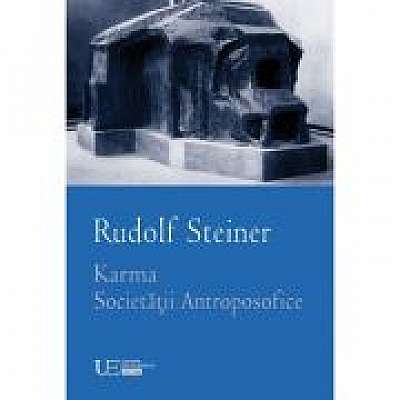 Coperta cărții Karma Societatii Antroposofice de Rudolf Steiner