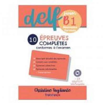 Coperta cărții Nouveau DELF junior B1 10 épreuves complètes