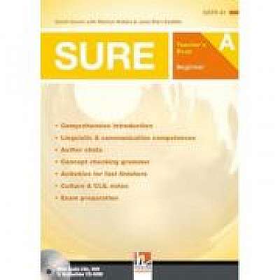 Coperta cărții Sure Beginner Teacher's book A