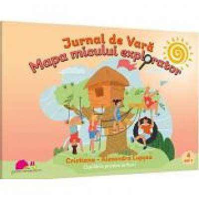 Coperta cărții Jurnal de vara. Mapa micul explorator