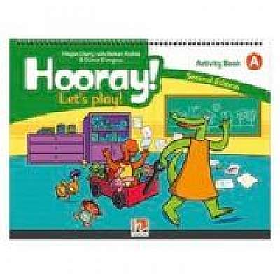 Coperta cărții Hooray! Let's play! Second Edition A Activity Book