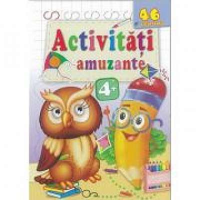 Coperta cărții Bufnita-Activitati amuzante 4+ cu 46 autocolante