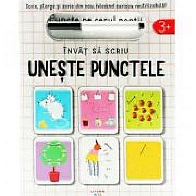 Coperta cărții Invat sa scriu. Uneste punctele