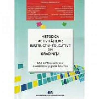 Metodica activitatilor instructiv-educative din gradinita