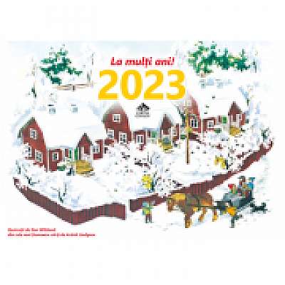 Coperta cărții Calendar 2023 Astrid Lindgren - Ilon Wikland