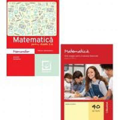 Pachet Matematica. Ghid complet si memorator Evaluarea Nationala clasa a 8-a - Daniela Stoica, Felicia Sandulescu