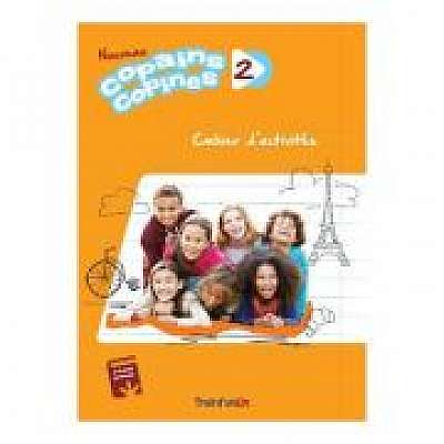 Coperta cărții Nouveau copains, copines 2 cahier d'activites