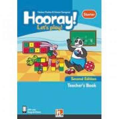 Coperta cărții Hooray! Let's play! Second Edition Starter Teacher's Book