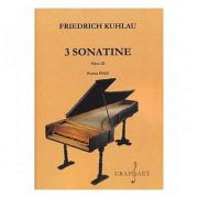 3 sonatine. Opus 20 pentru pian