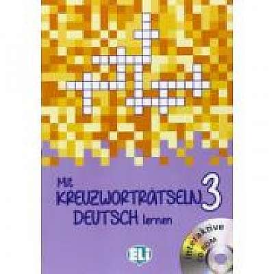 Coperta cărții Mit Kreuzworträtseln Deutsch lernen. Book 3 + DVD-ROM