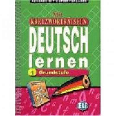 Coperta cărții Mit Kreuzworträtseln Deutsch lernen. Photocopiables, volume 1