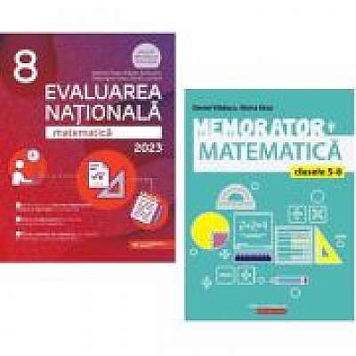 Pachet Evaluarea Nationala. Matematica 2023, clasa a 8-a - Gabriel Popa, Marta Kasa