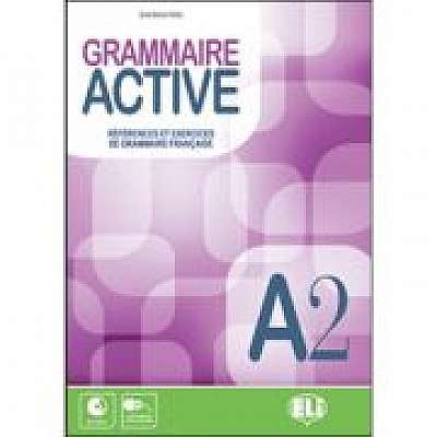 Coperta cărții Grammaire active. Livre A2 + CD