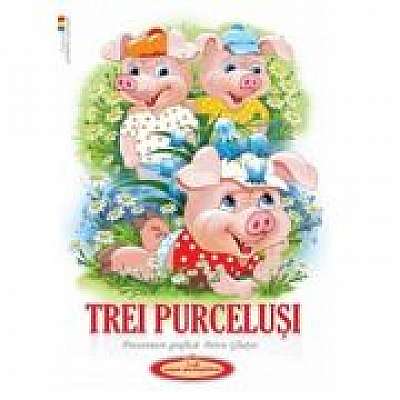 Coperta cărții Trei purcelusi
